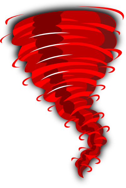 Red Tornado Clip Art At Clker Com   Vector Clip Art Online Royalty