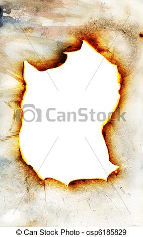 Stock Photographs Of Burning Though Paper   Burning Hole Though Paper    
