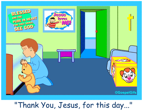 Thank You Jesus For This Day        Free Christian Graphics