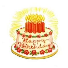Vintage Happy Birthday   Vintage Happy Birthday Clip Art Pictures