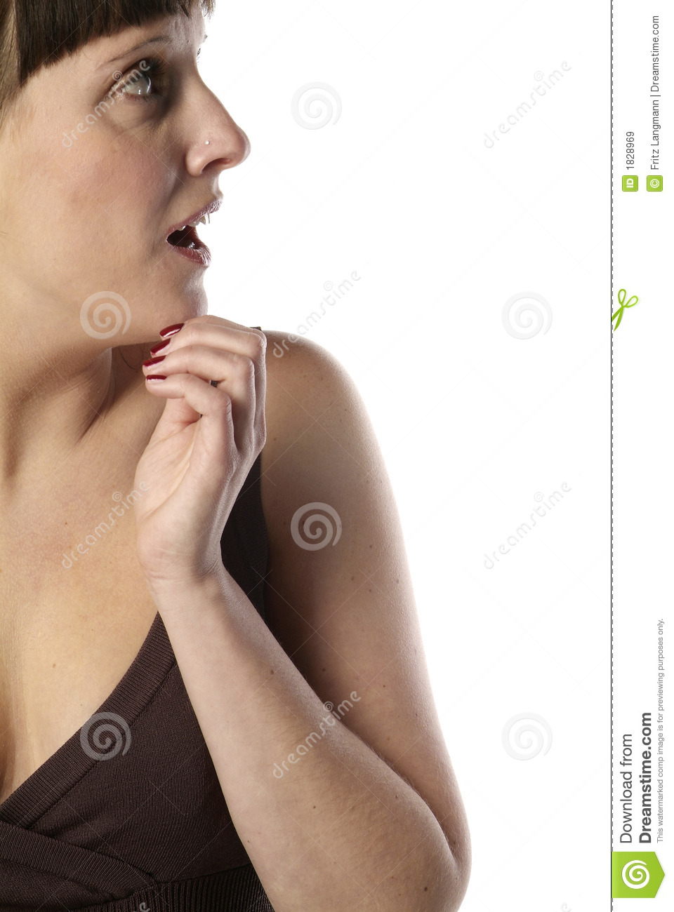 Young Woman Appalled Royalty Free Stock Images   Image  1828969