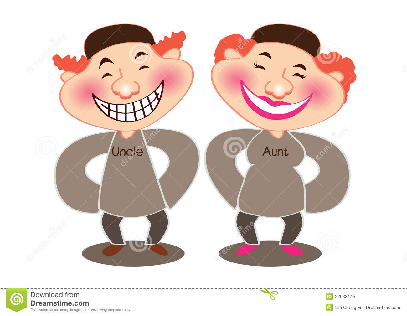 Aunt And Uncle Clipart Uncle   Aunty Royalty Free