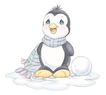 Baby Clipart  Baby Penguin Clip Art