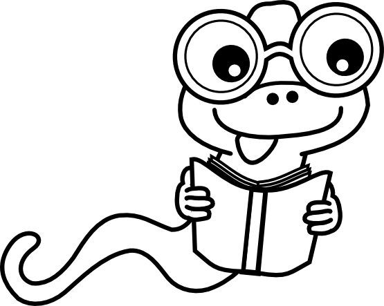 Book Worm Clipart Black And White   Clipart Panda   Free Clipart