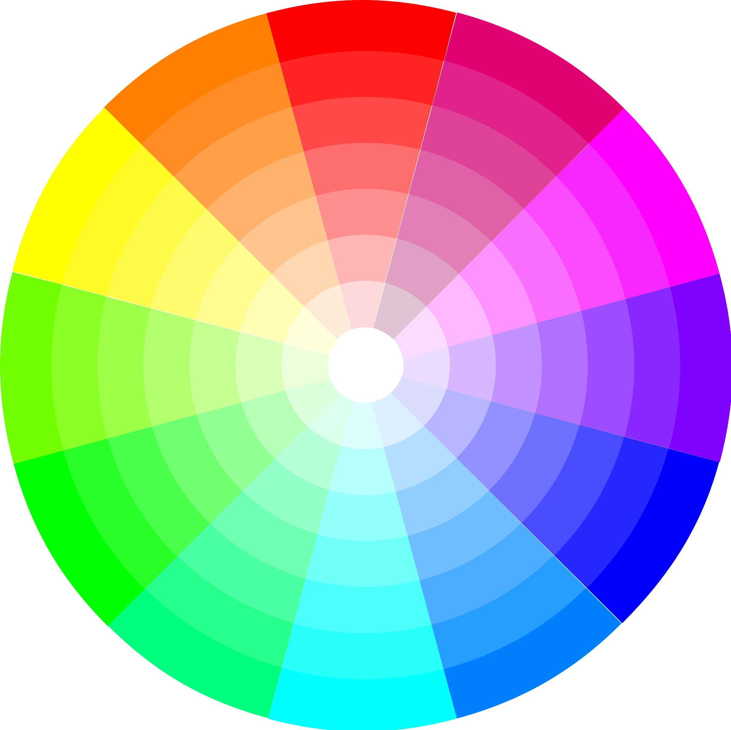 Color Wheel  12x7  By Cinemacookie
