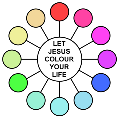 Color Wheel Clipart This Color Wheel Reminds Us That There Is No Part