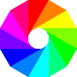 Color Wheel Dodecagon Clip Art At Clker Com   Vector Clip Art Online    