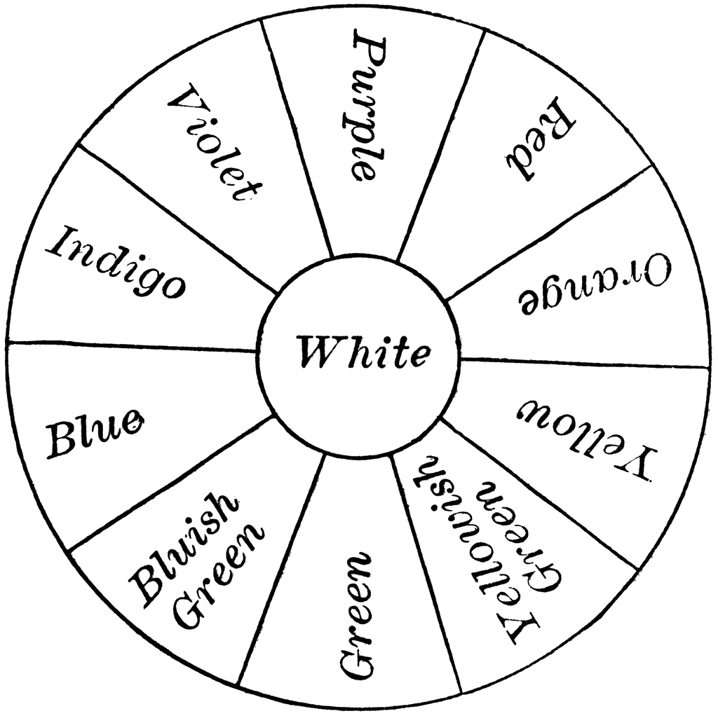 Complementary Color Wheel   Clipart Etc