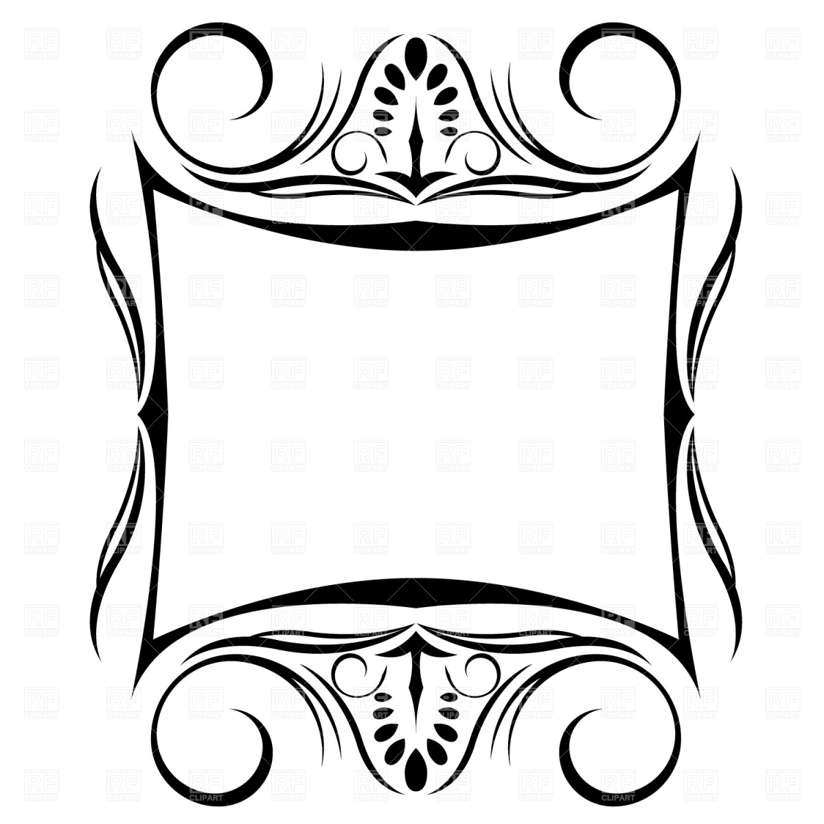 Decorative Frame 1221 Borders And Frames Download Royalty Free