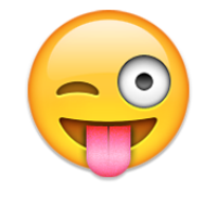 Face With Stuck Out Tongue And Winking Eye   Clipart Best   Clipart