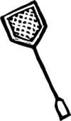Fly Swatter Clip Art Vector Graphics  33 Fly Swatter Eps Clipart