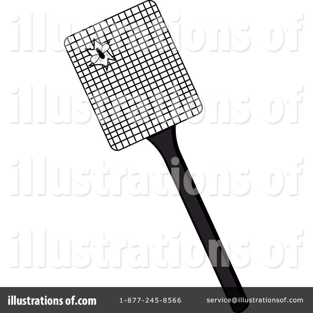 Fly Swatter Clipart  73945 By Pams Clipart   Royalty Free  Rf  Stock