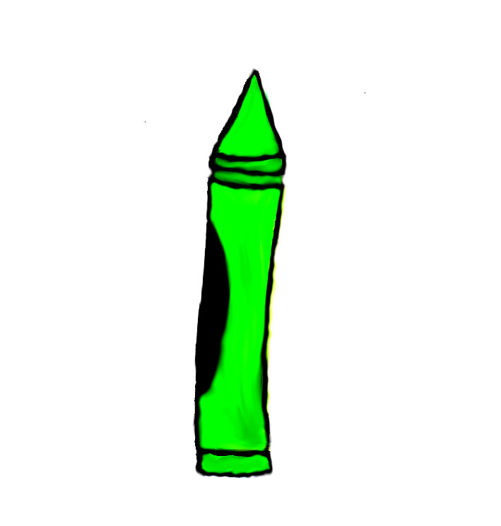 Green Crayon Clipart Crayon Clip Art  Crayon