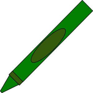 Green Crayon Clipart Totetude Green Crayon Md Png