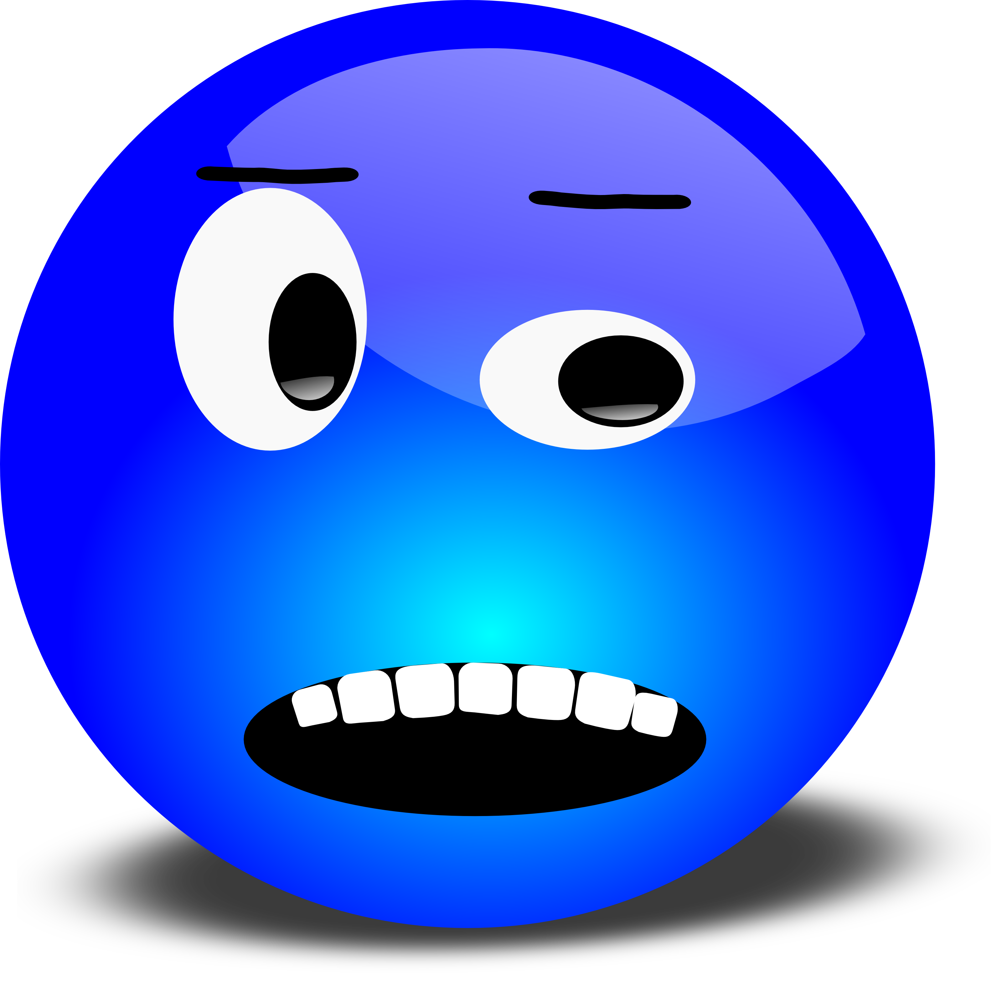 Green Smiley Face Png 92 Free 3d Annoyed Smiley Face Clipart    
