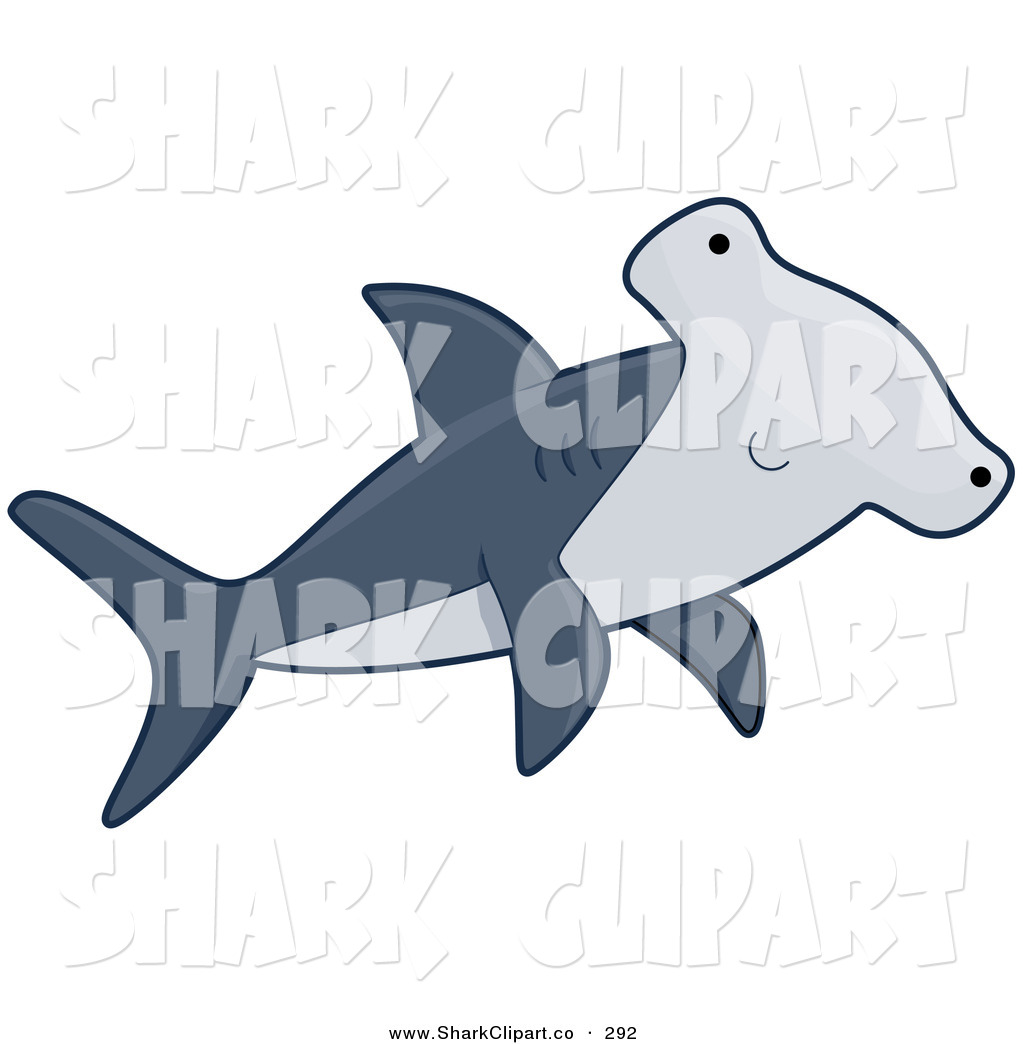 Hammerhead Shark Swimming Right Shark Clip Art Bnp Design Studio