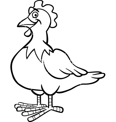 Hen Clipart Black And White   Clipart Panda   Free Clipart Images