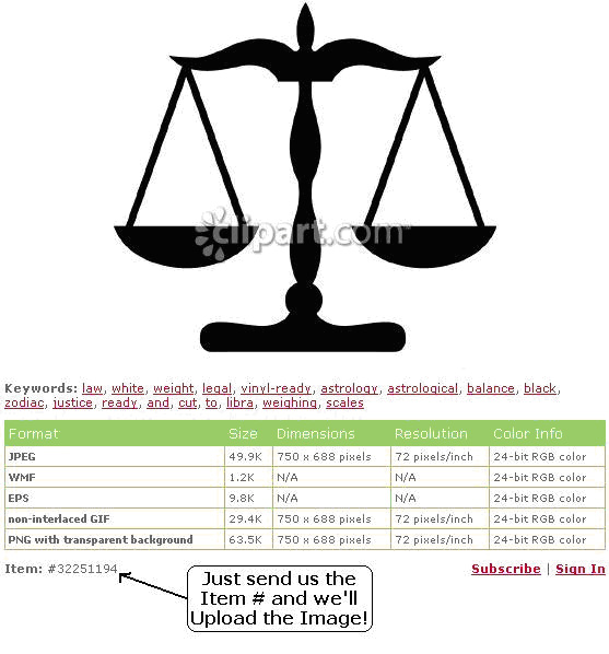Legal Scales Of Justice Clip Art