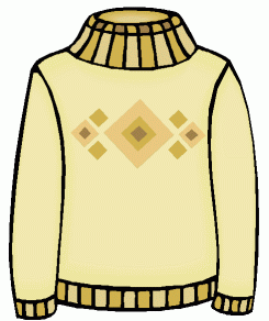 Regular Clip Art  Women S Clothes  Sweater Beige Gif