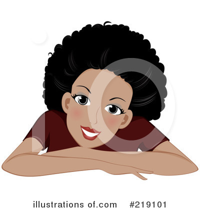 Royalty Free  Rf  Black Woman Clipart Illustration  219101 By Bnp