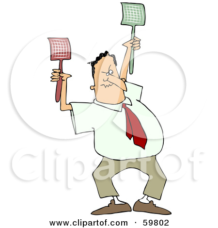 Royalty Free  Rf  Fly Swatter Clipart Illustrations Vector Graphics