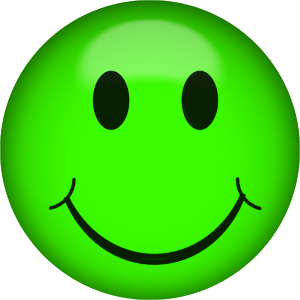 Smiley Face Green Smiley Face