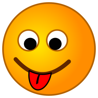 Smiley Face With Tongue Sticking Out   Clipart Panda   Free