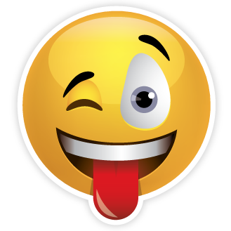 Smiley Face With Tongue Sticking Out Sticking Tongue Out Emoji Png