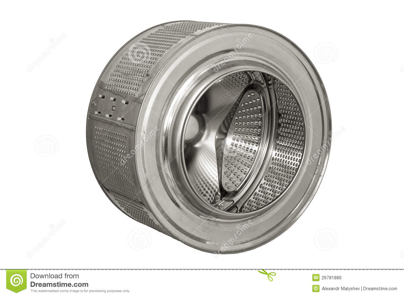 Steel Drum Of A Washing Machine  Royalty Free Stock Image   Image
