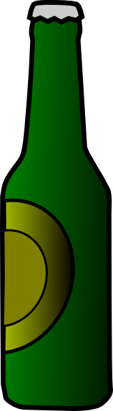 Beer Bottle 5 Clip Art At Clker Com   Vector Clip Art Online Royalty    