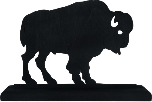 Bison Head Silhouette Buffalo Silhouette Clipart   Free Clip Art