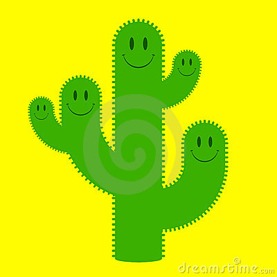 Cactus Cartoon  Cactus Clipart  Mexican Cactus Clipart  Cactus