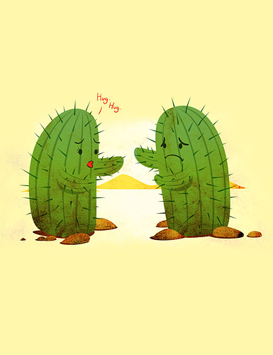 Cute Cartoon Cactus