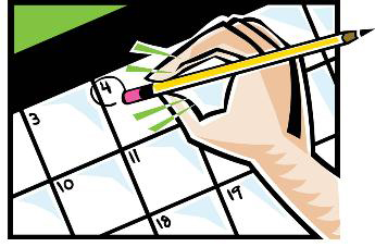 Daily Calendar Clip Art