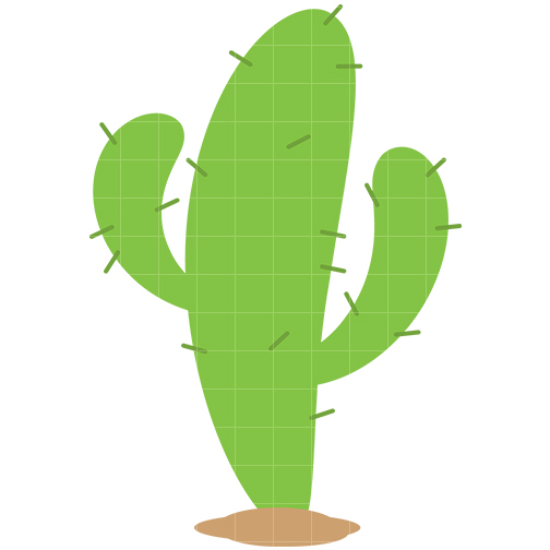 Mexican Cactus Clipart Cactus Clip Art Quarter