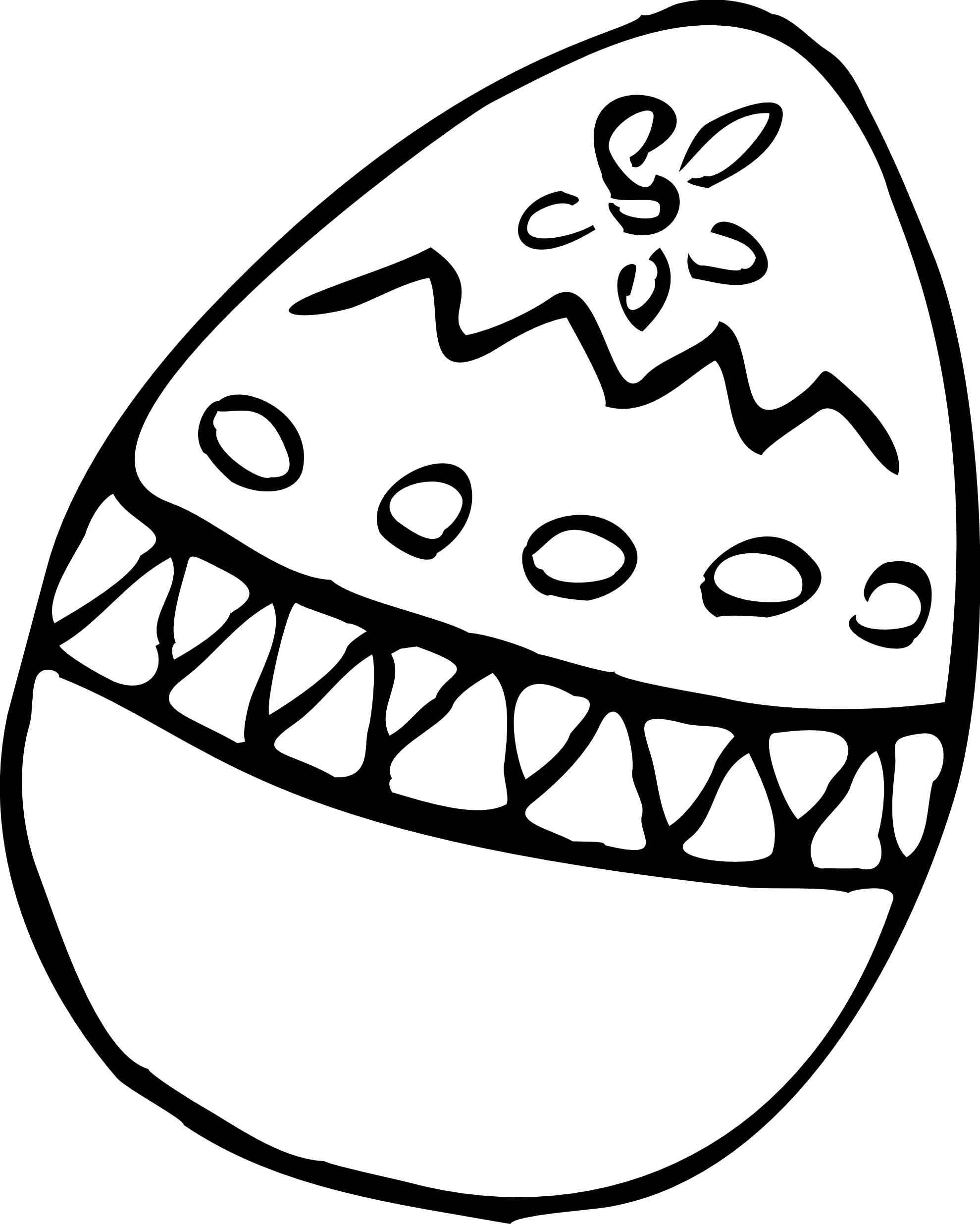 Related Pictures Easter Clipart Black And White