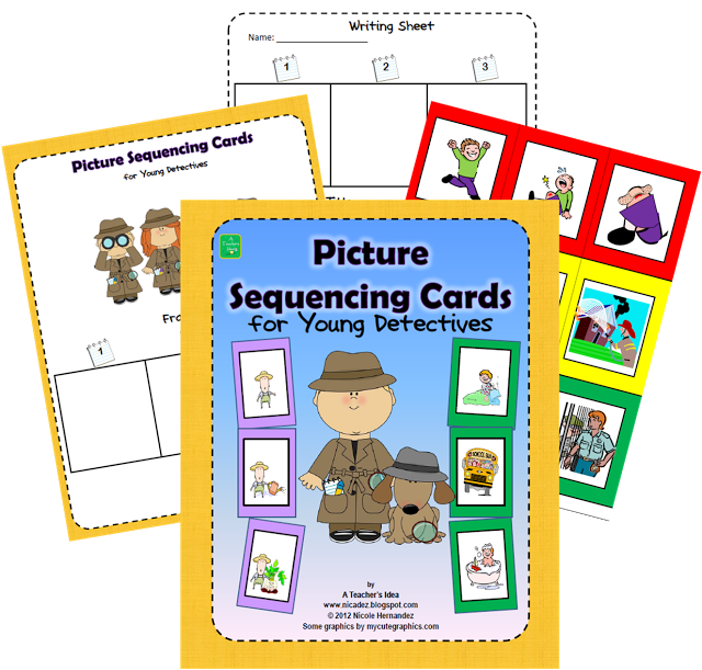     Sequencing Cards For Young Detectives  The Pictures Tell A Story