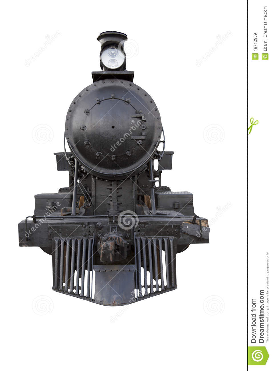 Steam Engine Front Royalty Free Stock Images   Image  18712959
