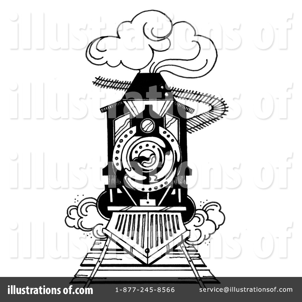 Train Clipart  62927   Illustration By Loopyland