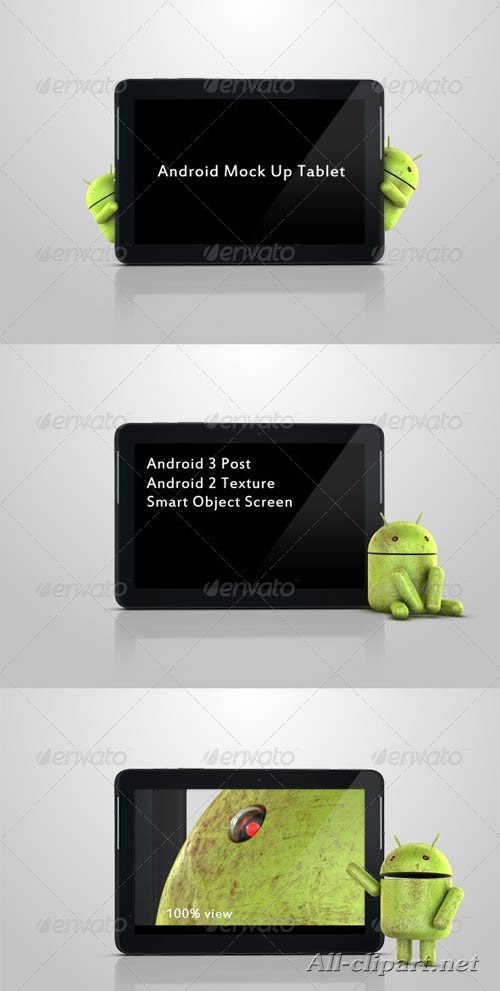 Android Mock Up Tablet
