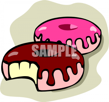 Cartoon Donut Clip Art