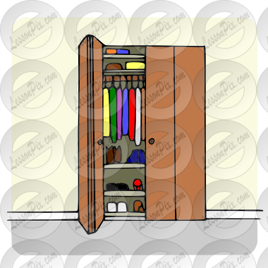 Closet Picture For Classroom   Therapy Use   Great Closet Clipart