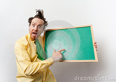 Crazy Teacher Royalty Free Stock Images   Image  29020649