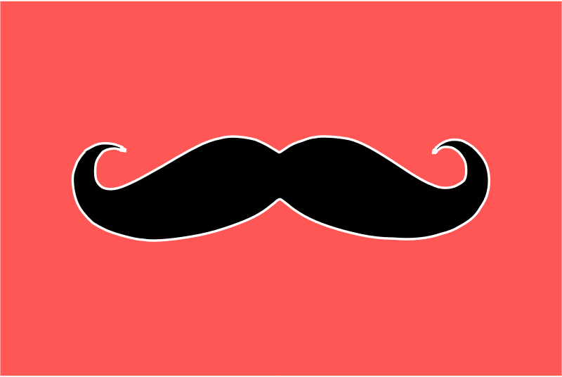 Curly Mustache Png Images   Pictures   Becuo
