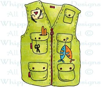 Fishing Vest   Clipart 2   Pinterest