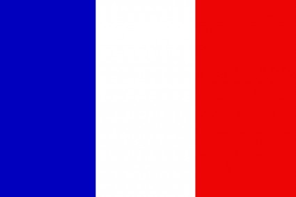 French Flag Vector Clip Art