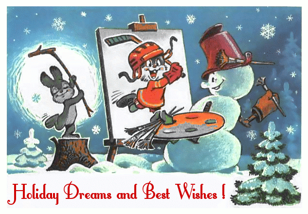 Holiday Dreams And Best Wishes   Http   Www Wpclipart Com Holiday