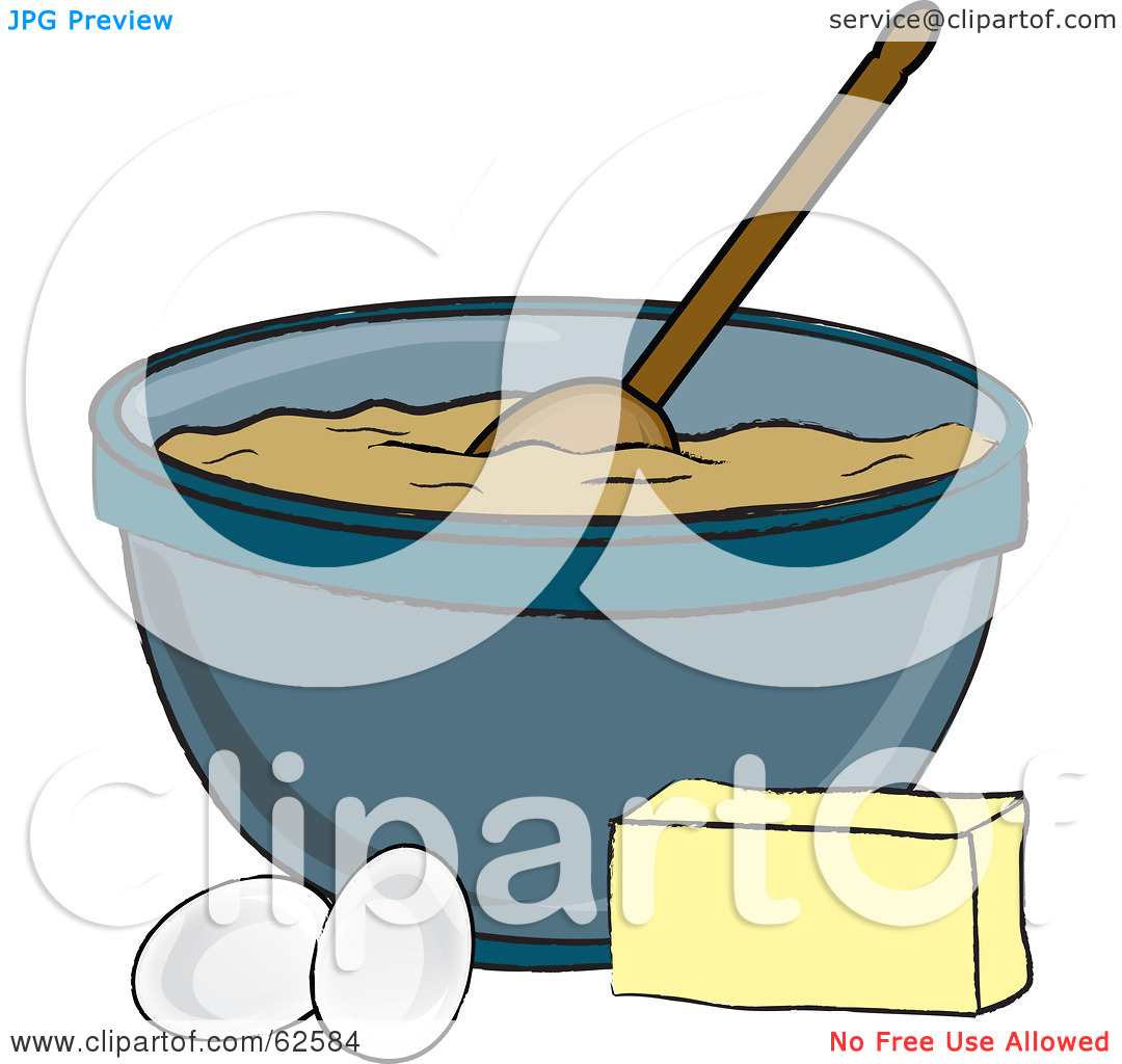 Mixing Bowl Clipart Black And White Royalty Free Rf Clipart