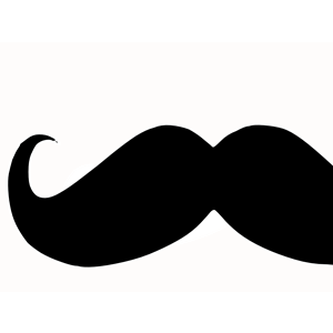 Mustache Curly Clipart Cliparts Of Mustache Curly Free Download    