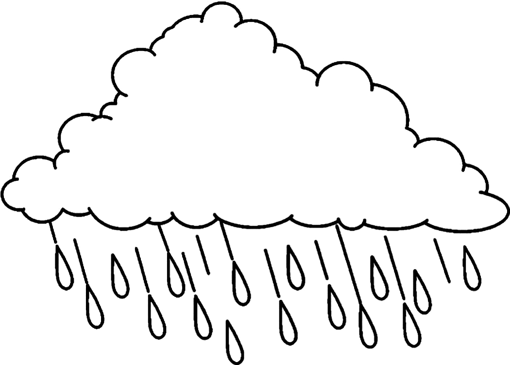 Printable Cloud Coloring Pages   Coloring Me